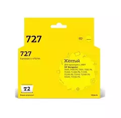 Картридж T2 IC-HF9J78A № 727 для HP Designjet T920/T930/T1500/T1530/T2500/T2530, желтый, с чипом