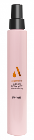 Спрей для тела увлажняющий 22 LUXURY ARGAN BODY MIST MOISTURIZING