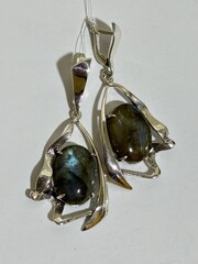 Дори Д (серьги из серебра)