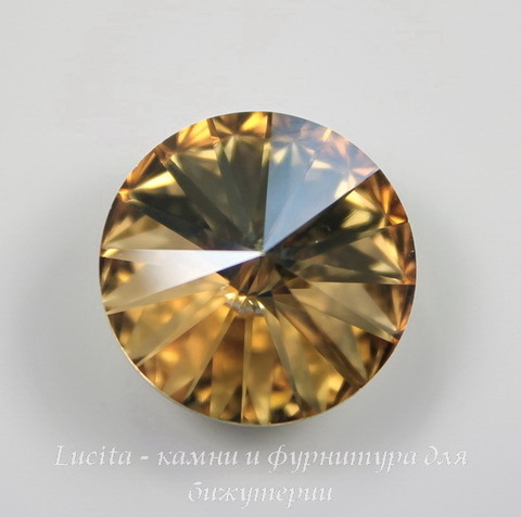 1122 Rivoli Ювелирные стразы Сваровски Crystal Golden Shadow (SS39) 8,16-8,41 мм