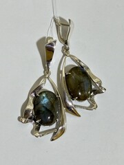 Дори Д (серьги из серебра)