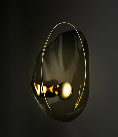 Бра Pearl Wall Lamp Black H38