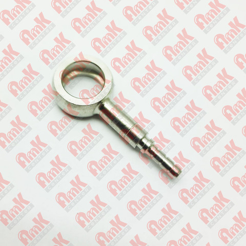 Фитинг Banjo под обжим 0° 12 mm , AN03, Silver, нерж. Accossato