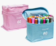 Набор Профессиональных Спиртовых Маркеров - 80 шт в уп