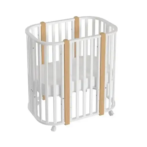 NUMT F Маятник для кроватки Nuvola LUX попер. кач. цвет белый (Плоские ламели)