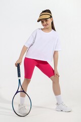 Бриджи для девочки №5 Виотекс ФУКСИЯ