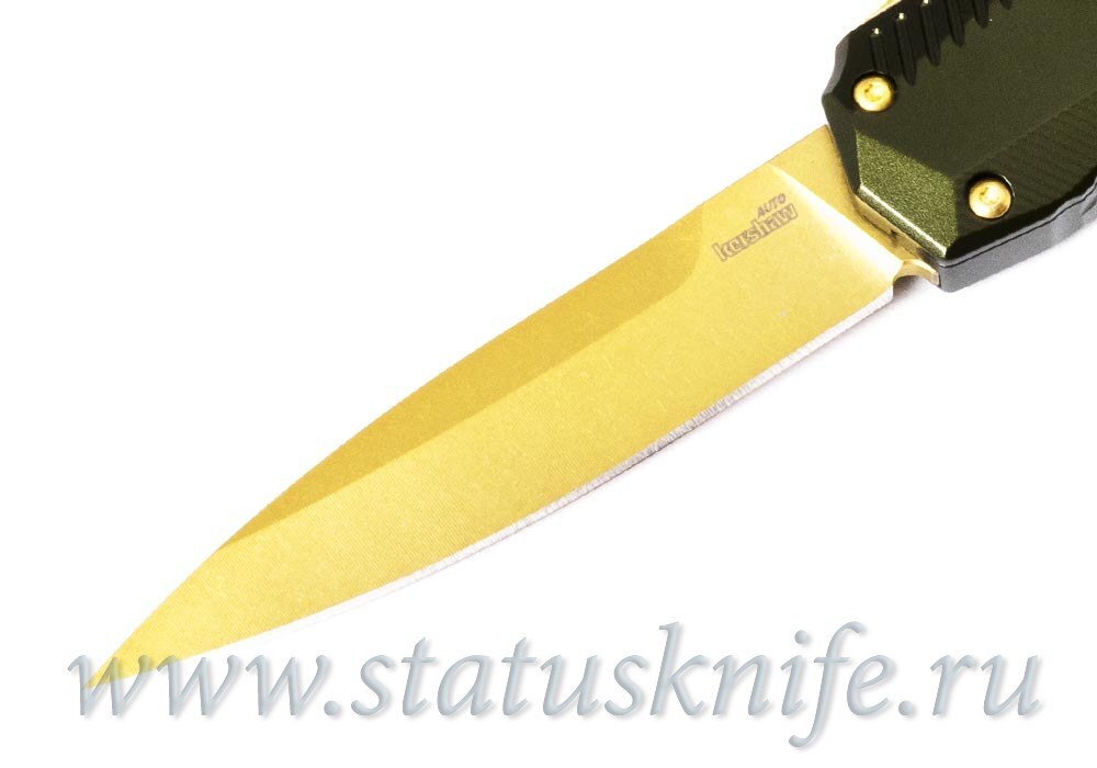 Нож Kershaw 9000OLGLD Exclusive Green and Gold Livewire First 5
