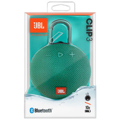 Портативная колонка  JBL Clip 3 Teal