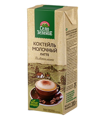 Коктейль молочный Латте 0.2л
