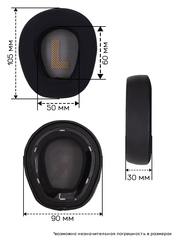 Амбушюры для наушников JBL Quantum ONE Q1 Wireless (С эффектом охлаждения)