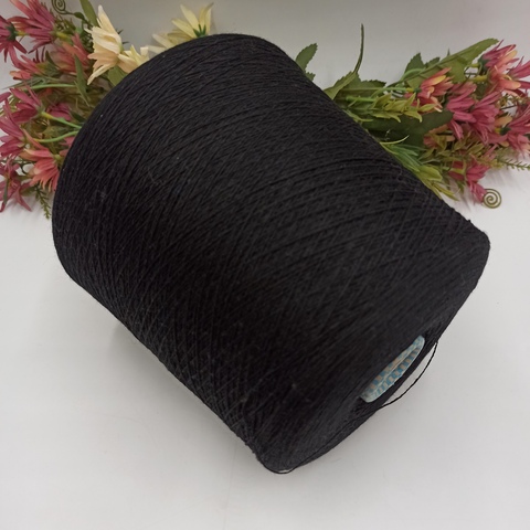 100% кашемир Арт Cashmere Loro Piana 1350м/100гр Black 8000