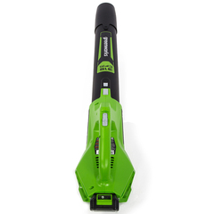 Воздуходувка Greenworks G24ABK2 24V (145 км/ч) аккумуляторная, с АКБ 2 А/ч и ЗУ