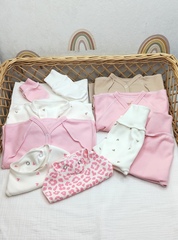 Комплект 10в1 " Розовый лео" (с дефектом)