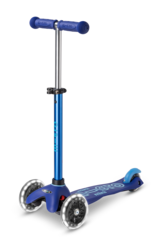 Самокат Mini Micro Deluxe LED Синий