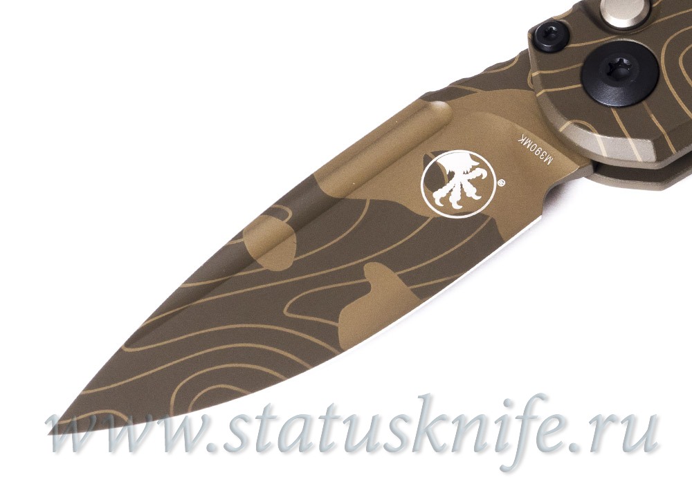 Нож Microtech LUDT 1135S-1TPBNCS-Z4 Topographic Badlands