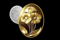 Молд Камея № 38 Цветы