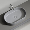 Ceramica Nova Element CN6048MH Умывальник чаша накладная овальная, 60.8x38.5, цвет: антрацит матовый
