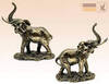 фигурка Слон с бивнями африканский на постаменте