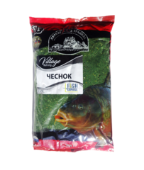 VF Карп чеснок ( крупная фракция) 0,9кг/10шт/уп цвет прикормки зелёный