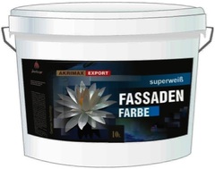 «FASSADEN FARBE» - краска фасадная, водостойкая, супербелая, матовая 5л (под заказ) (80)