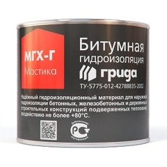 Мастика резино-битумная МГХ-Т 2кг Грида