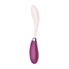 Розовый гибкий вибратор G-Spot Flex 3 - 19,5 см.