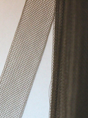Лента регилин, сетка, ш. 2,5 см, коричневый