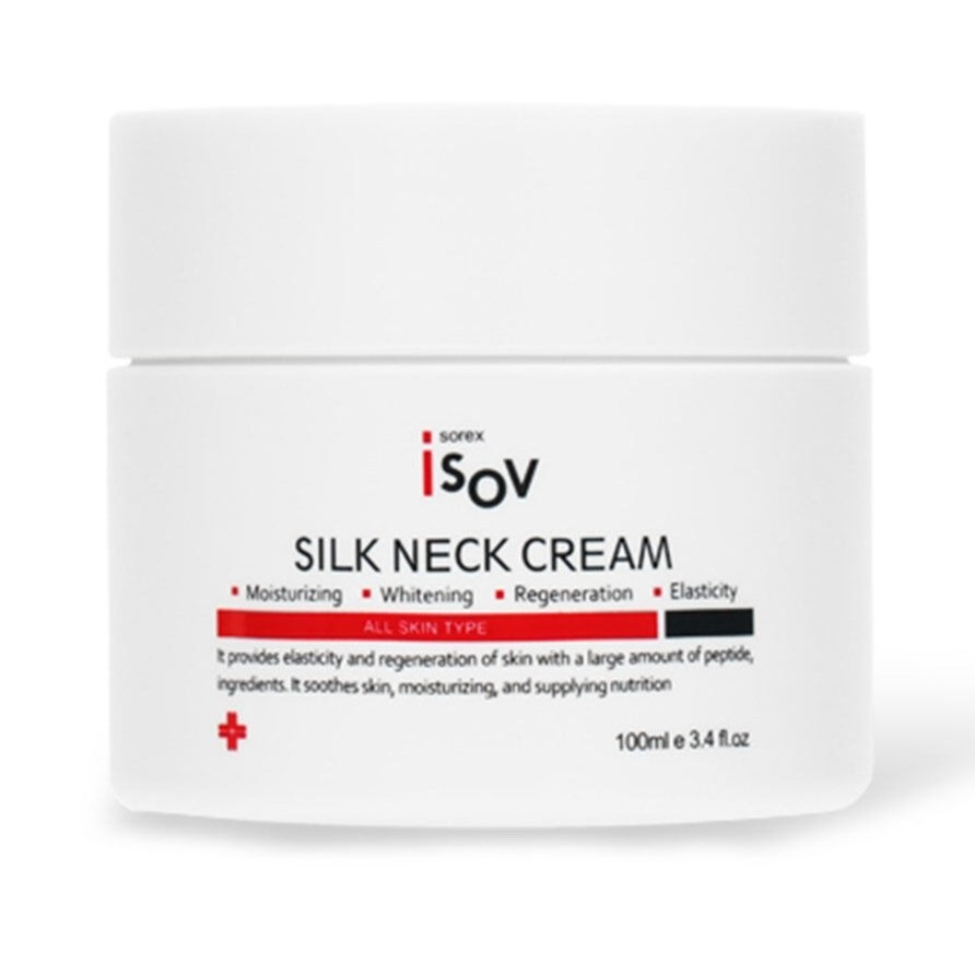 Крем для шеи купить. ISOV Sorex Silk Neck Cream. ISOV крем. Sorex ISOV косметика. ISOV Sorex Hydro Nourishing Eye Cream.