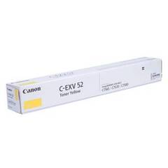 Тонер-картридж C-EXV 52 желтый для Canon imageRUNNER ADVANCE серий C7500, DX C7700