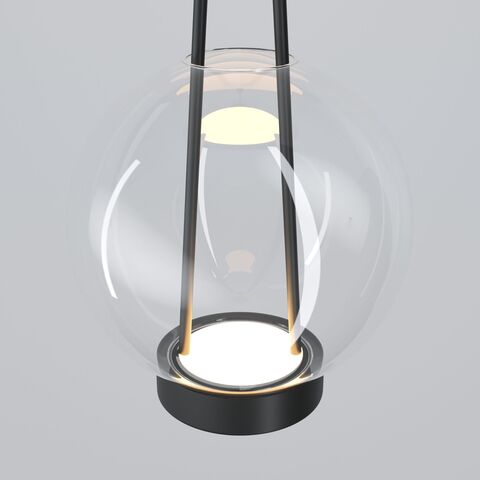 Подвесной светодиодный светильник Eurosvet Frasco 50267/1 LED черный