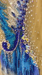 Купальник для художественной гимнастики б/у р.38