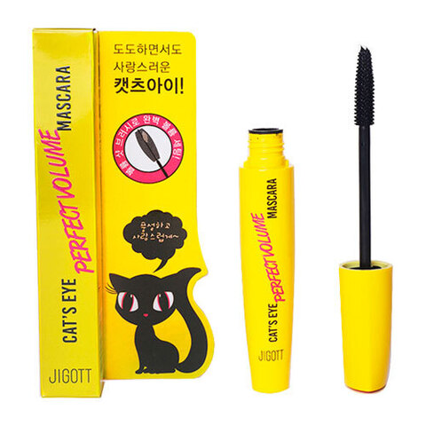 Jigott Cat's Eye Perfect Volume Mascara - Тушь для ресниц объем