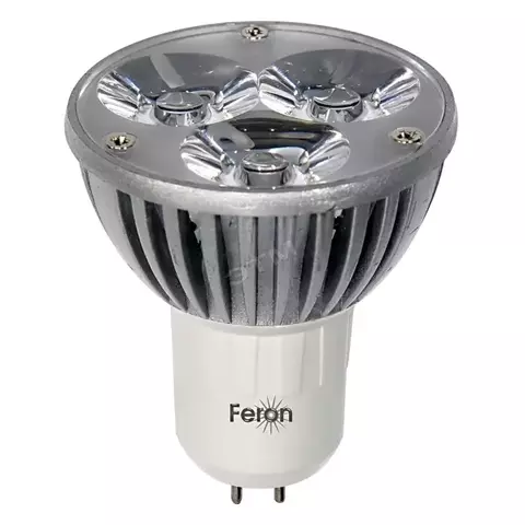 Лампа G5.3 светодиод. 230V 3W (4000K) FERON JCDR-3LED в интернет-магазине ЯрТехника