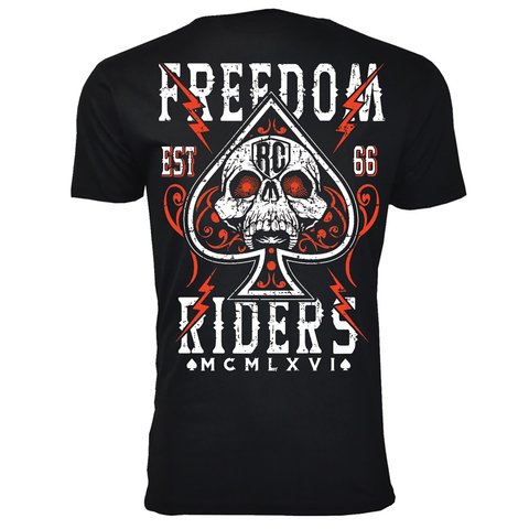 Rush Couture | Футболка мужская RUSH FREEDOM RIDERS RC141 спина