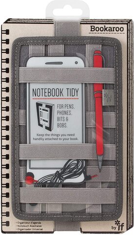 Penal Bookaroo Notebook Tidy - Charcoal