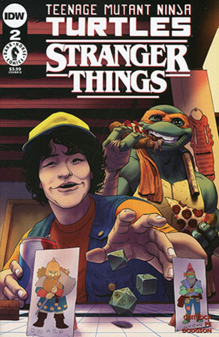Teenage Mutant Ninja Turtles X Stranger Things #2 (Cover D)