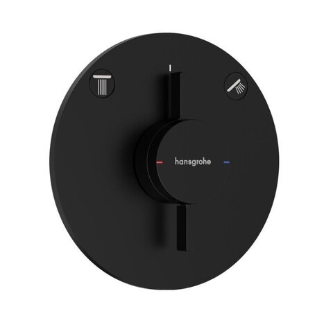 Hansgrohe 75418670 HG 75 418 670  DuoTurn S Смеситель для ванны, однорычажный, для 2 потребителей, скрытого монтажа, мч