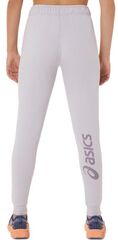 Женские теннисные брюки Asics Big Logo Sweat Pant - dusk violet/violet quartz