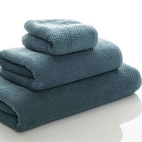 Полотенце 70x140 Graccioza Bee Waffle Deep Sea синее