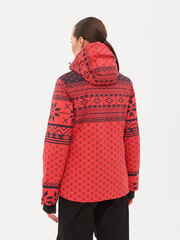 Женская горнолыжная куртка BATEBEILE красного цвета