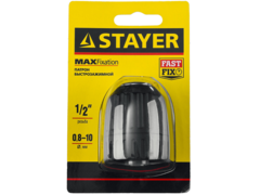 STAYER 10 мм, 1/2?, быстрозажимной патрон для дрели (29052-10-1/2)