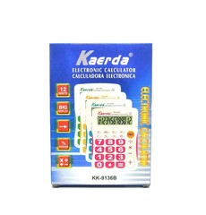 Настольный 12-разрядный калькулятор с большими кнопками Kaerda KK-9136B