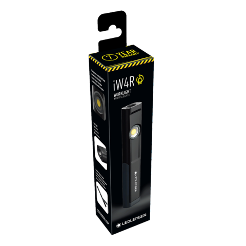 Фонарь универсальный Led Lenser IW4R, чёрный, светодиодный, 18650 (502003)