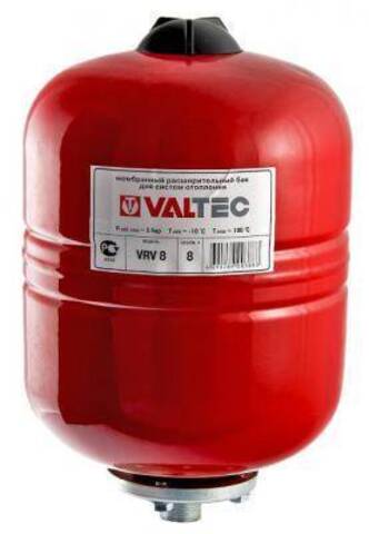 Valtec VRV 8 мембранный бак для отопления (VT.RV.R.060008)