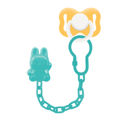 Соска-пустышка в комплекте с клипсой "Just Lubby", от 0 мес., силикон, классически (стандарт)