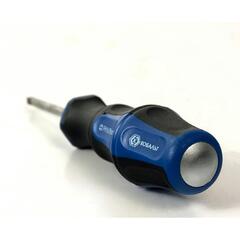 Отвертка ударная КОБАЛЬТ Ultra Grip PH-1x75 мм S2, двухкомпонентная рукоятка подве (646-584)