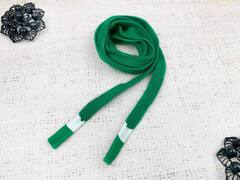 Шнур, ш. 1,3 см, L 120 см, зелёный