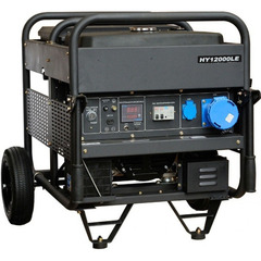 Бензиновый генератор Hyundai HY 12000LE - [9 кВт / 220V] эл. cтарт / ПДУ