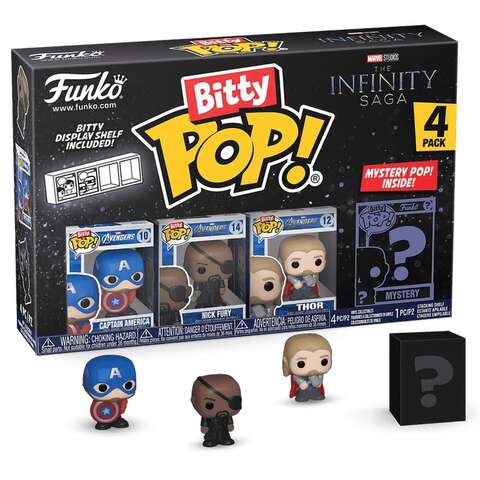 Фигурка Funko Bitty POP! Marvel Infinity Saga 4 Pack Series 1