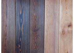 Палубная доска из термоясеня 24х140 сорт "Экстра"